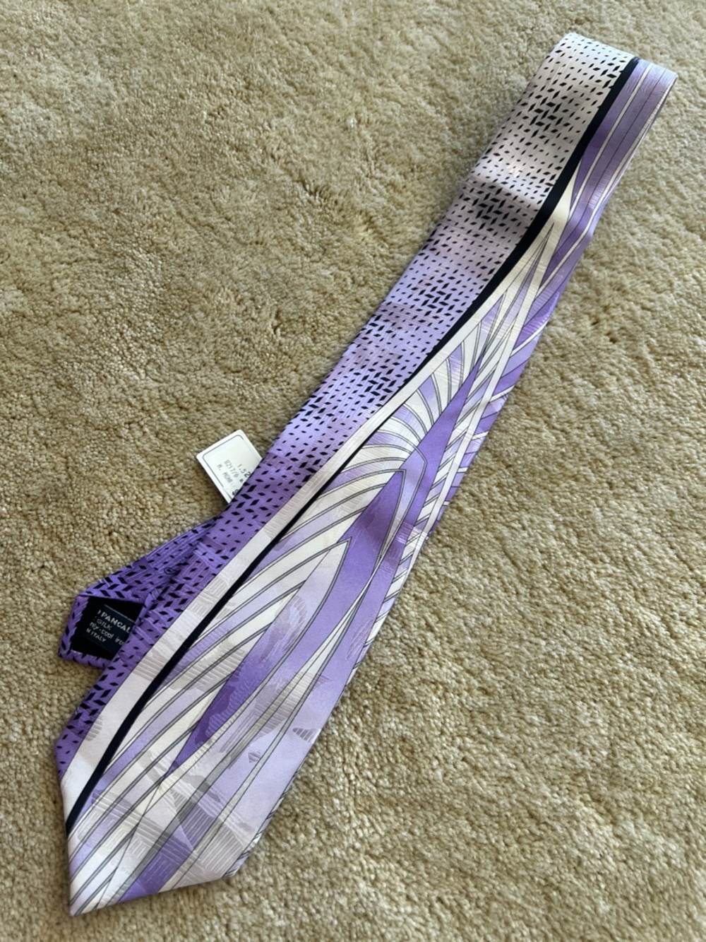 Vitaliano Picaldi Men's tie. 💯 Silk Tie - hand made